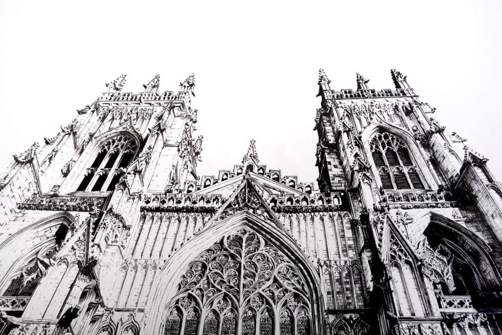 York minster- Pen drawing 2026