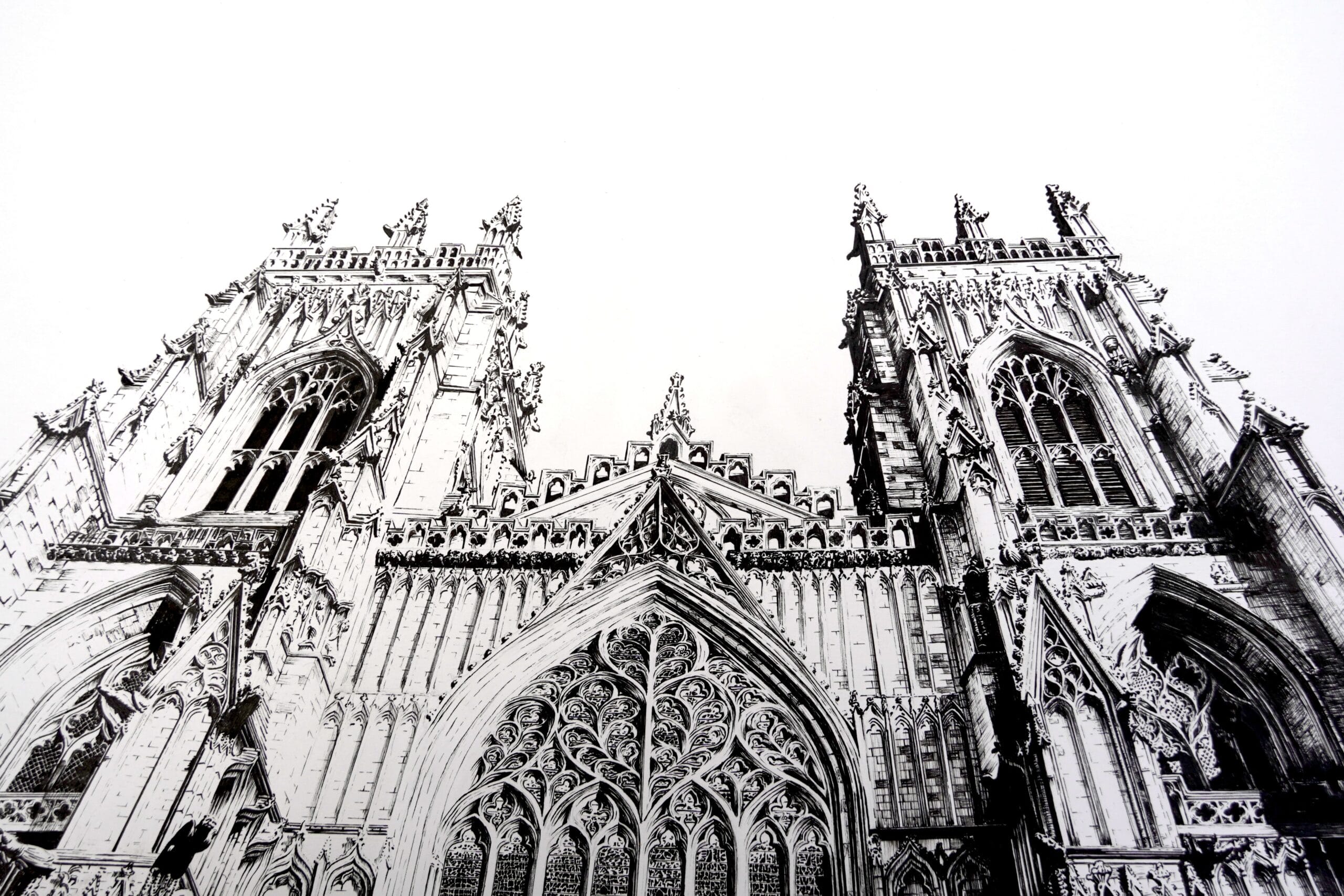 York minster- Pen drawing 2026